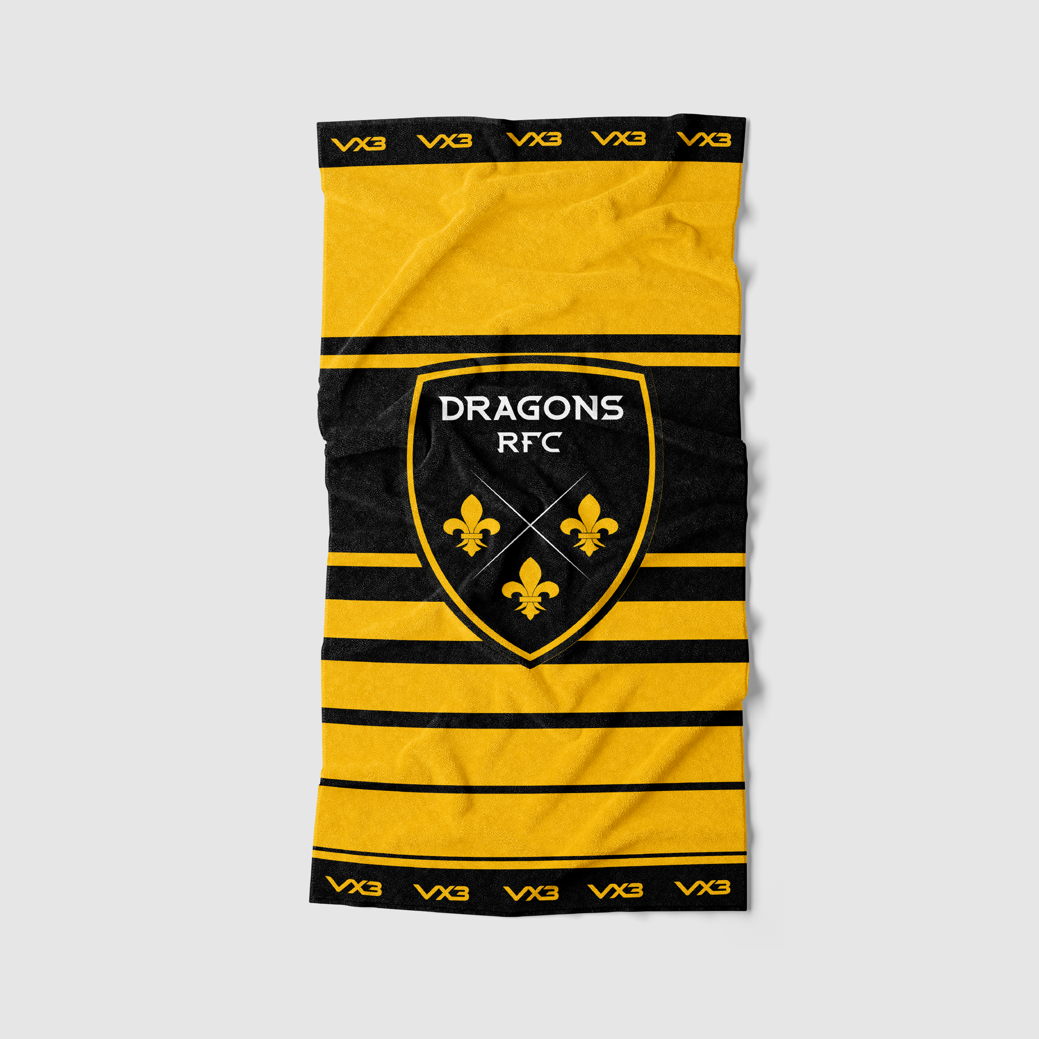 Dragons RFC 24/25 Towel-Black