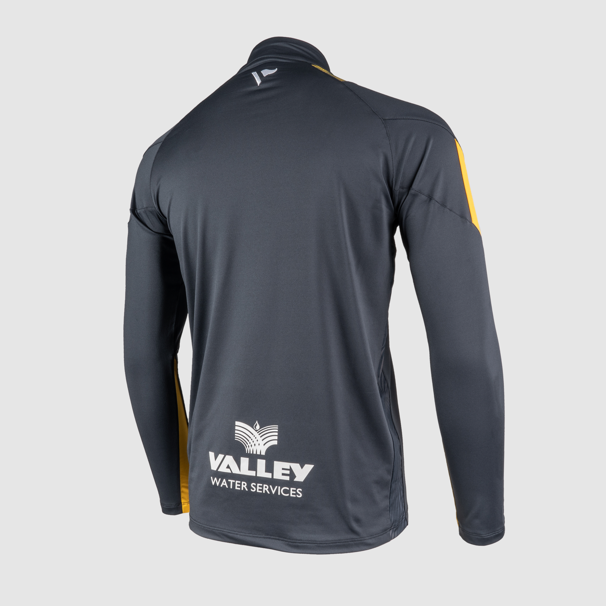 Dragons RFC 24/25 Half Zip Top - Gun Metal Grey/Amber