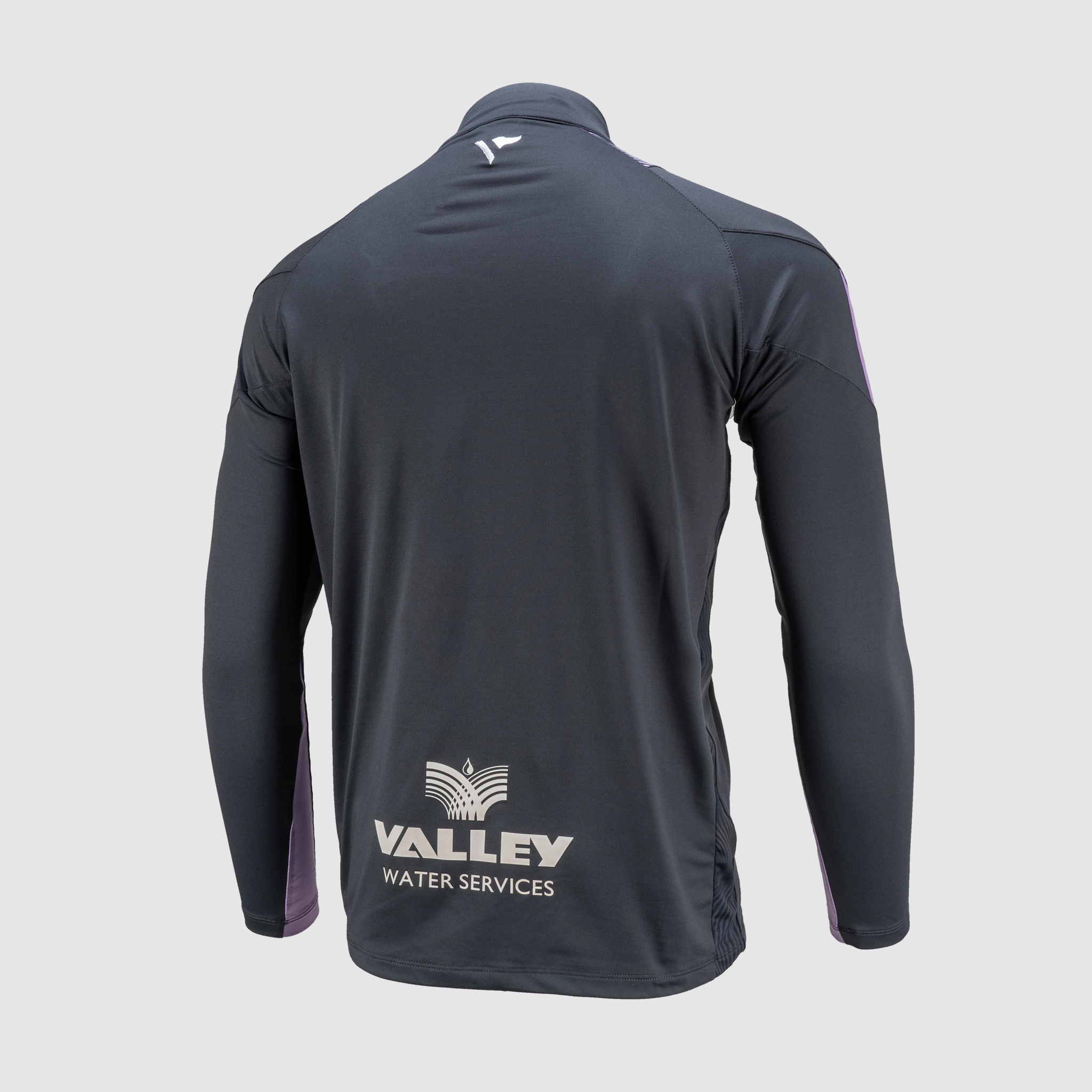 Dragons RFC 24/25 Youth Half Zip Top - Gun Metal Grey/Lavender