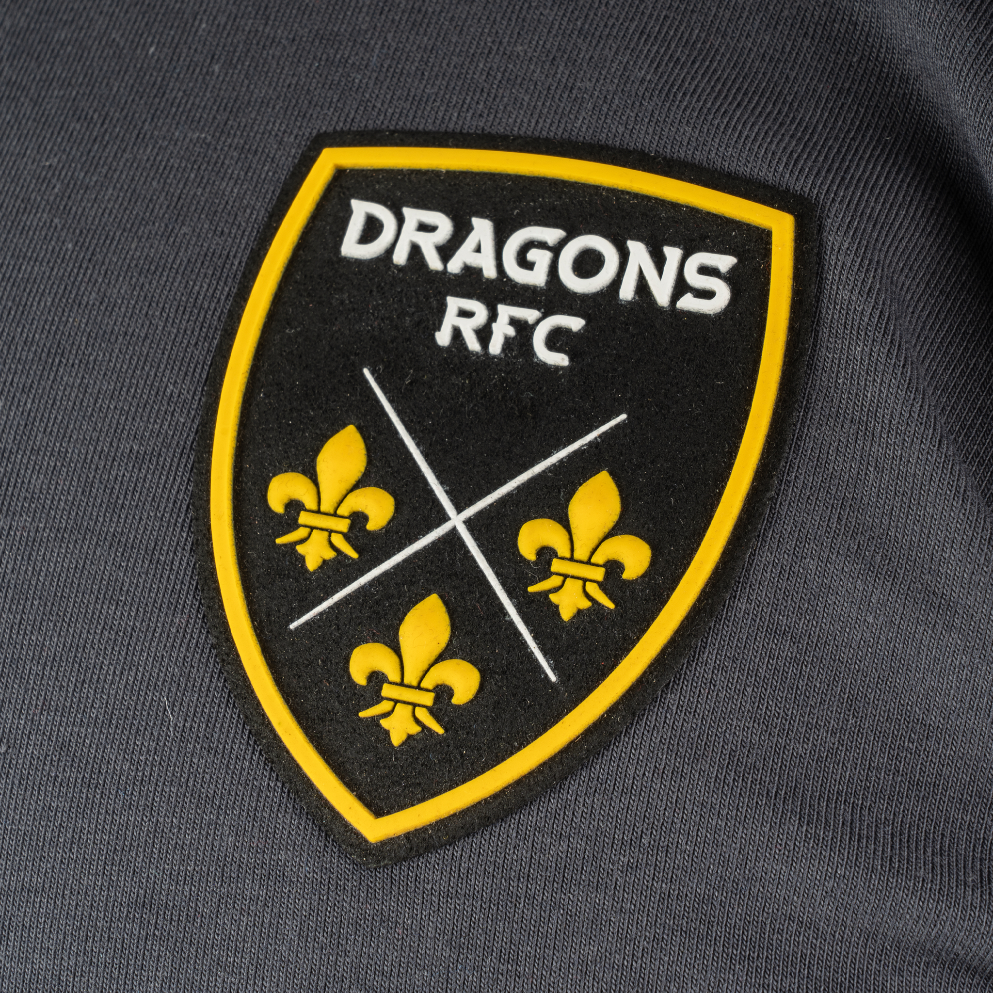 Dragons RFC 24/25 Travel Tee Gun Metal Grey