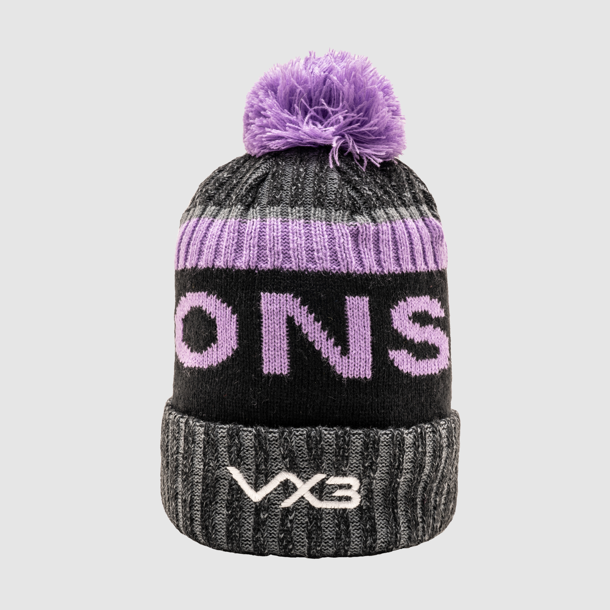 Dragons RFC 24/25 Bobble Hat - Lavender