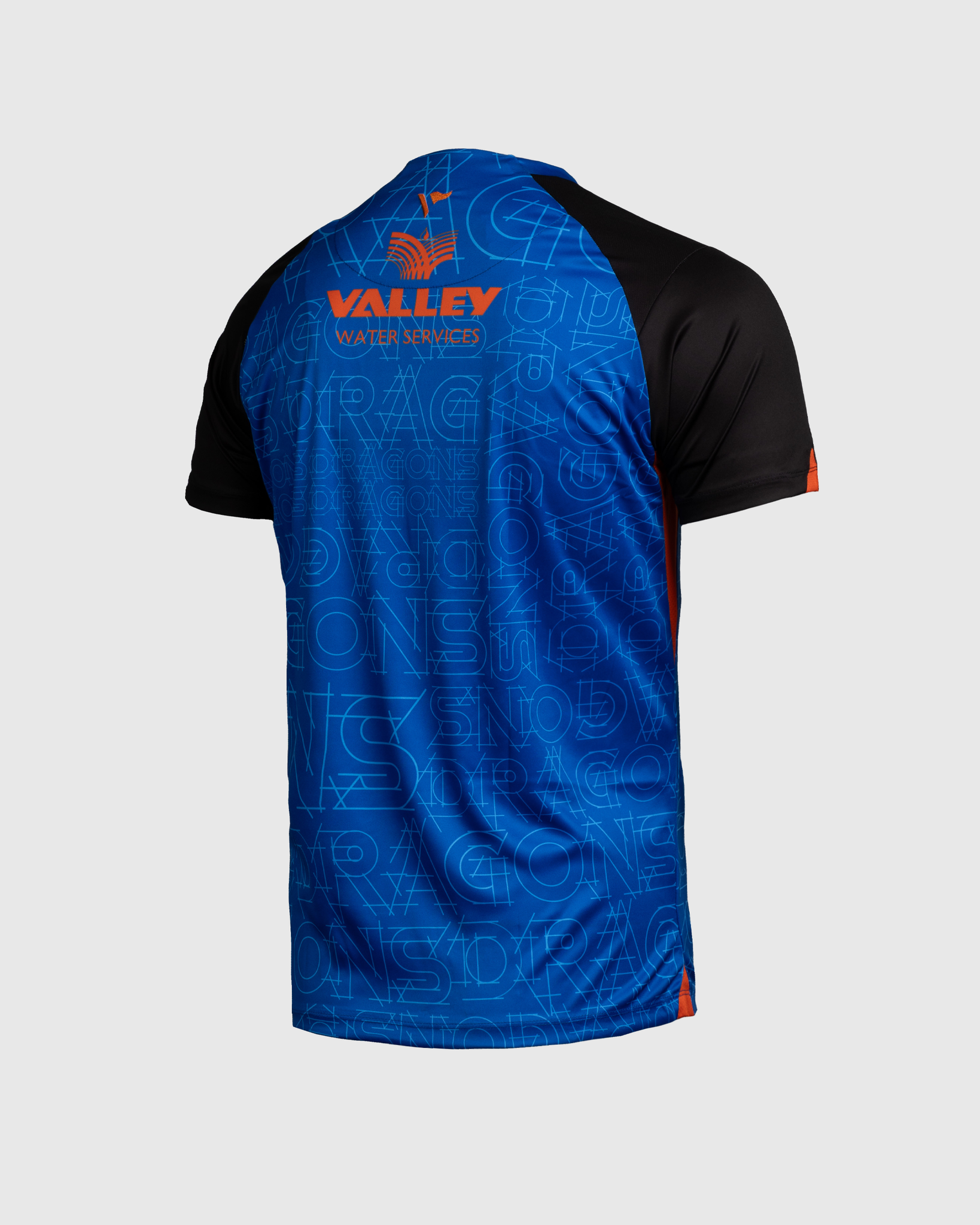 Dragons RFC 25/26 Vertex Training Tee Youth Royal/Black/Bright Orange