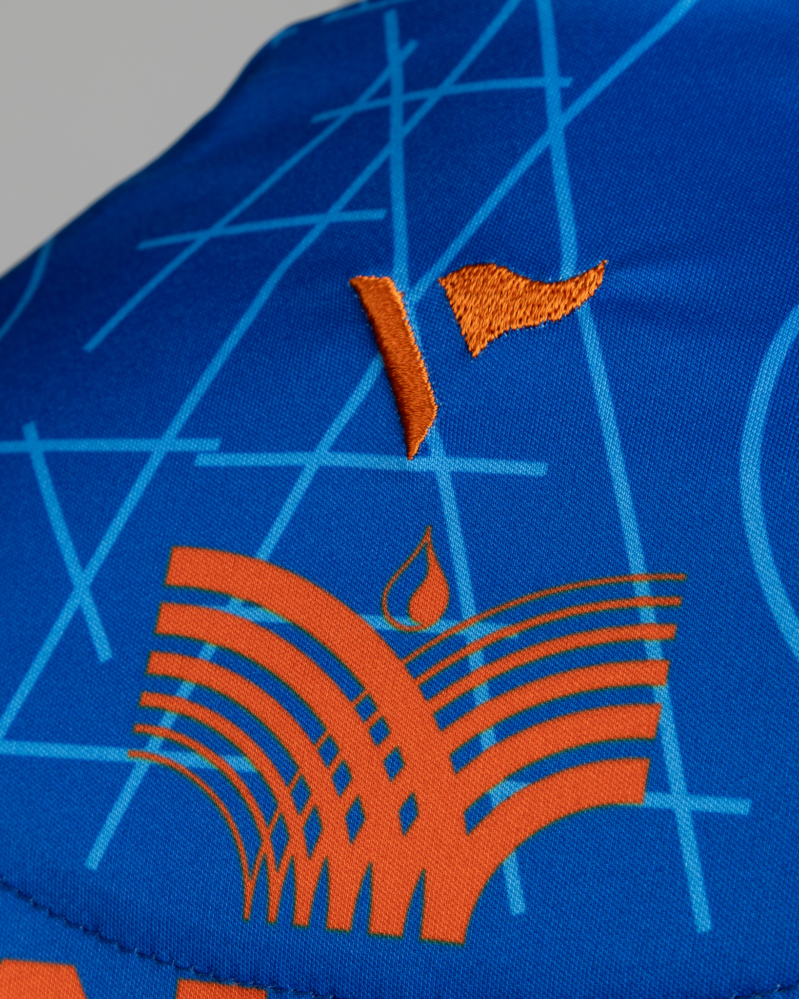 Dragons RFC 25/26 Vertex Training Tee Royal/Black/Bright Orange