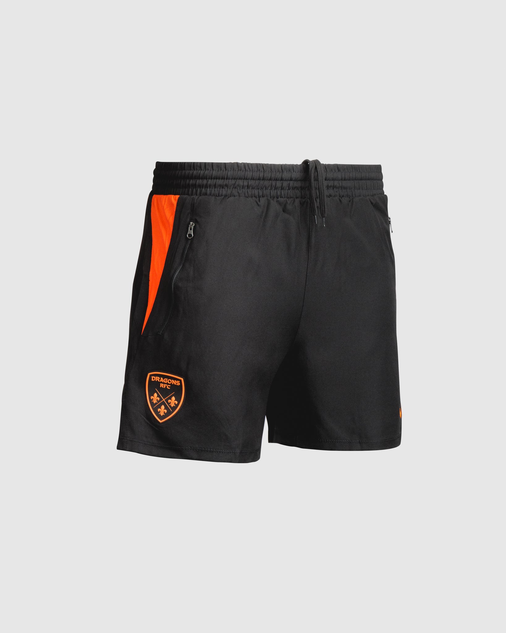Dragons RFC 25/26 Vertex Gym Shorts Youth Black/Bright Orange