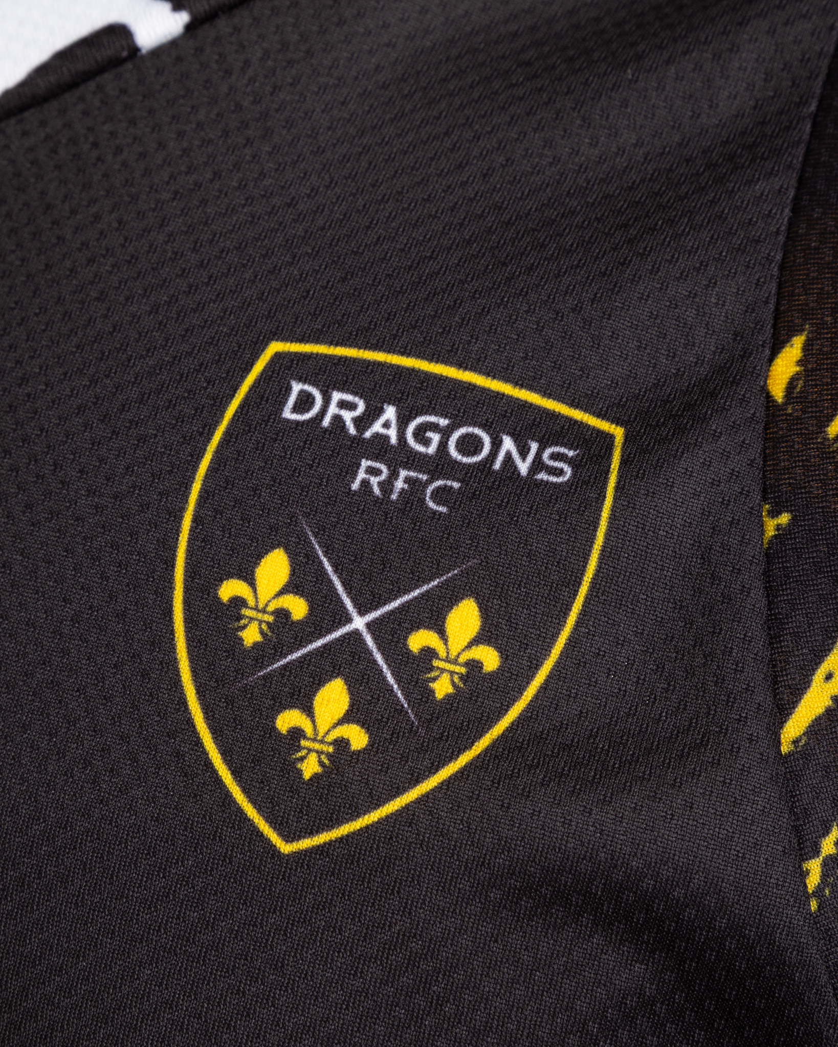 Dragons RFC 25/26 Elite Basketball Vest Black/Amber