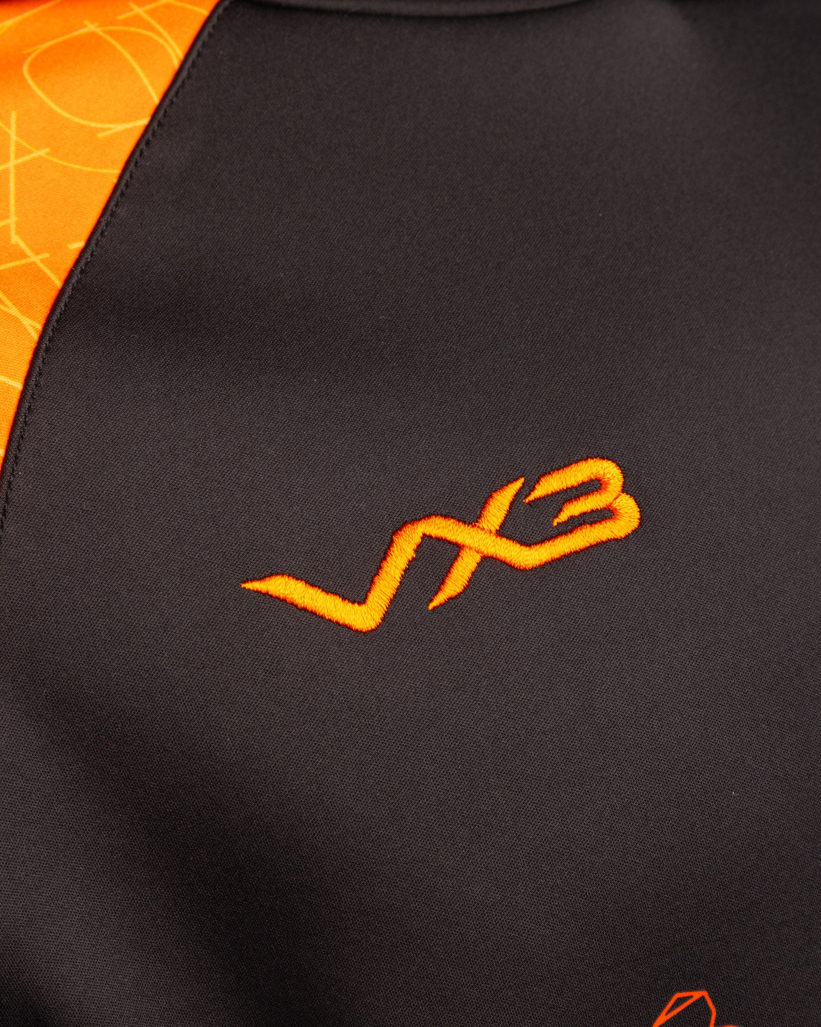 Dragons RFC 25/26 Vertex Training Hoodie Black/Bright Orange/Royal