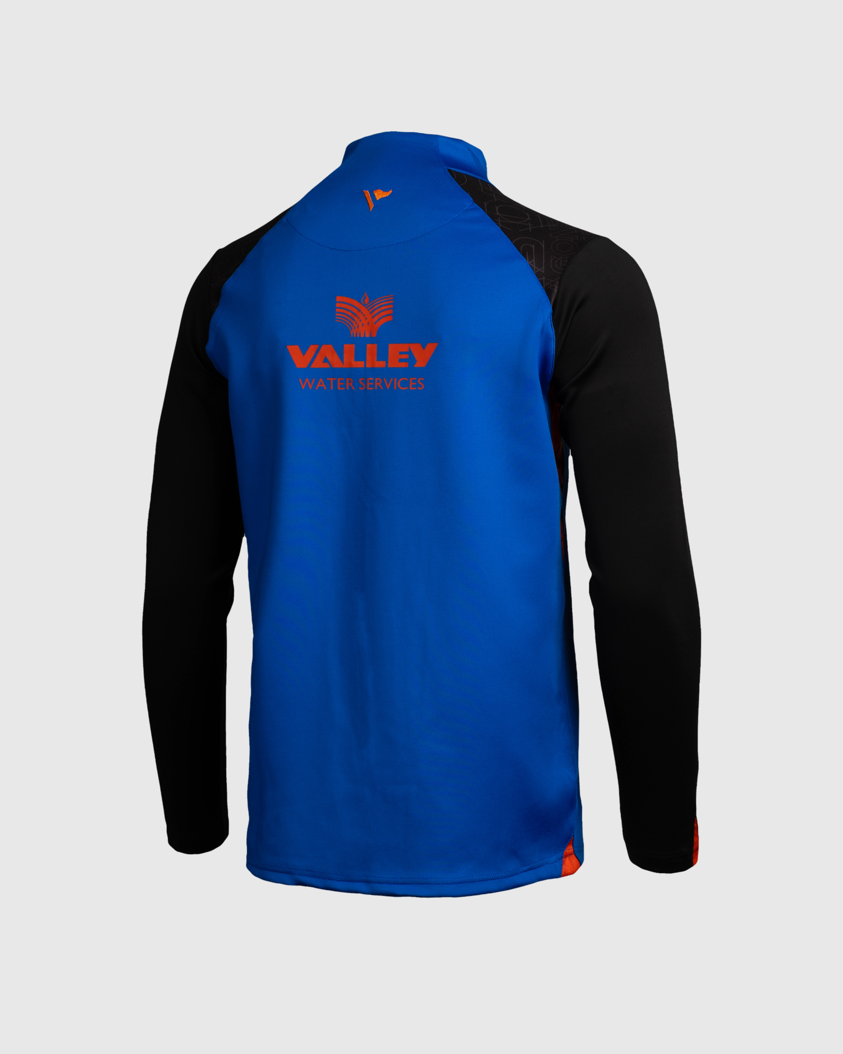Dragons RFC 25/26 Vertex Half Zip Top Royal/Black/Bright Orange