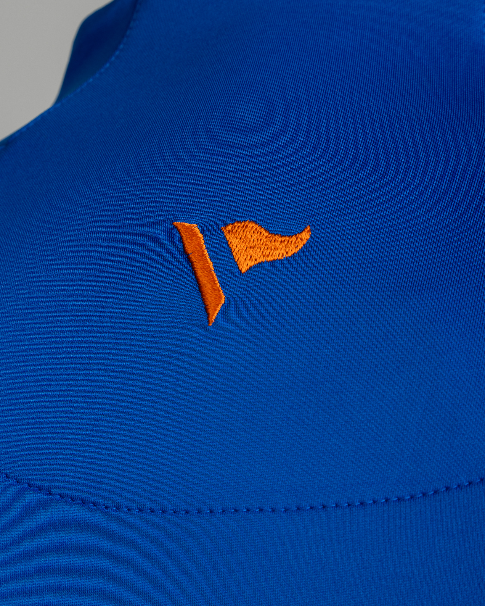 Dragons RFC 25/26 Vertex Half Zip Top Royal/Black/Bright Orange