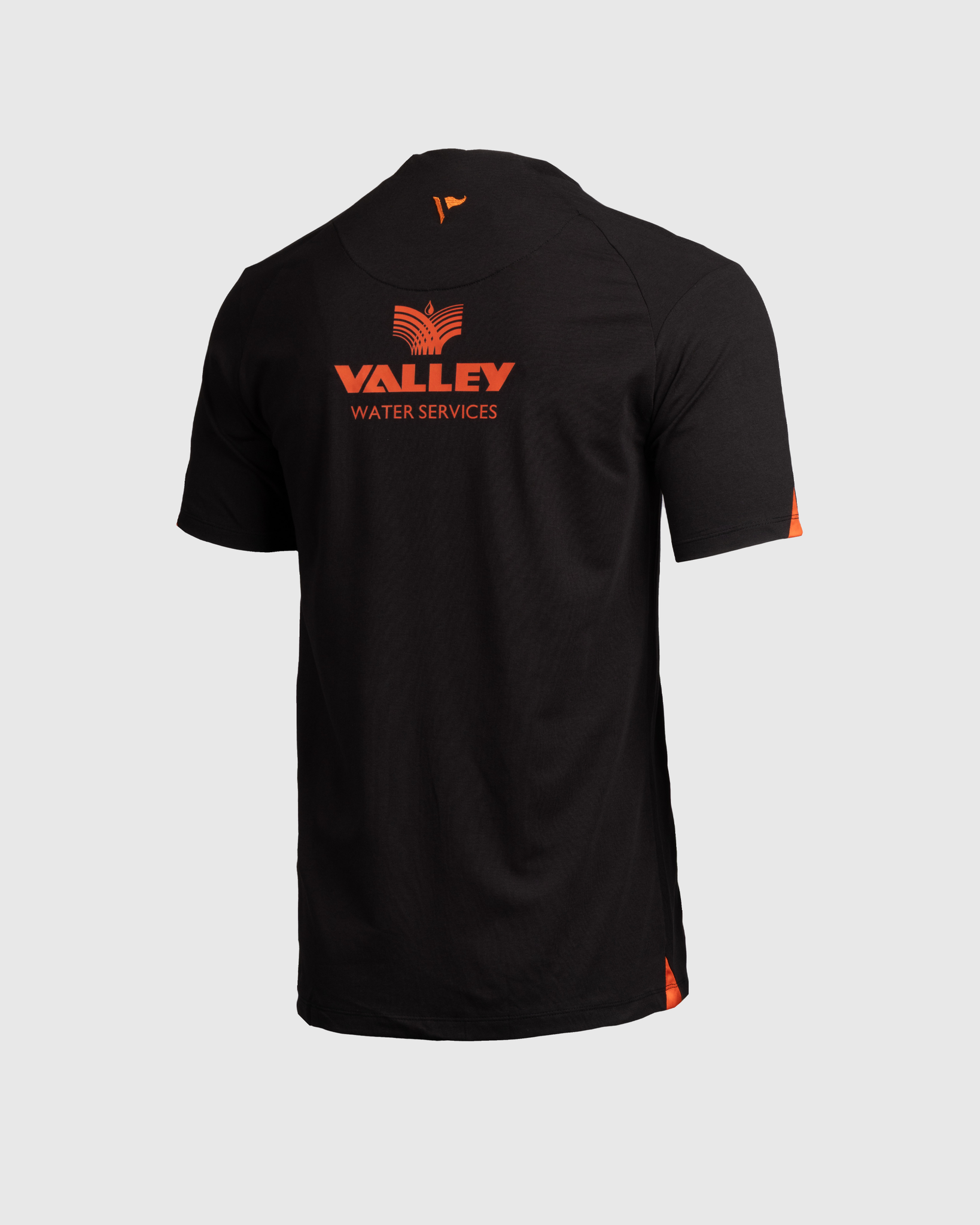 Dragons RFC 25/26 Travel Tee Black/Bright Orange