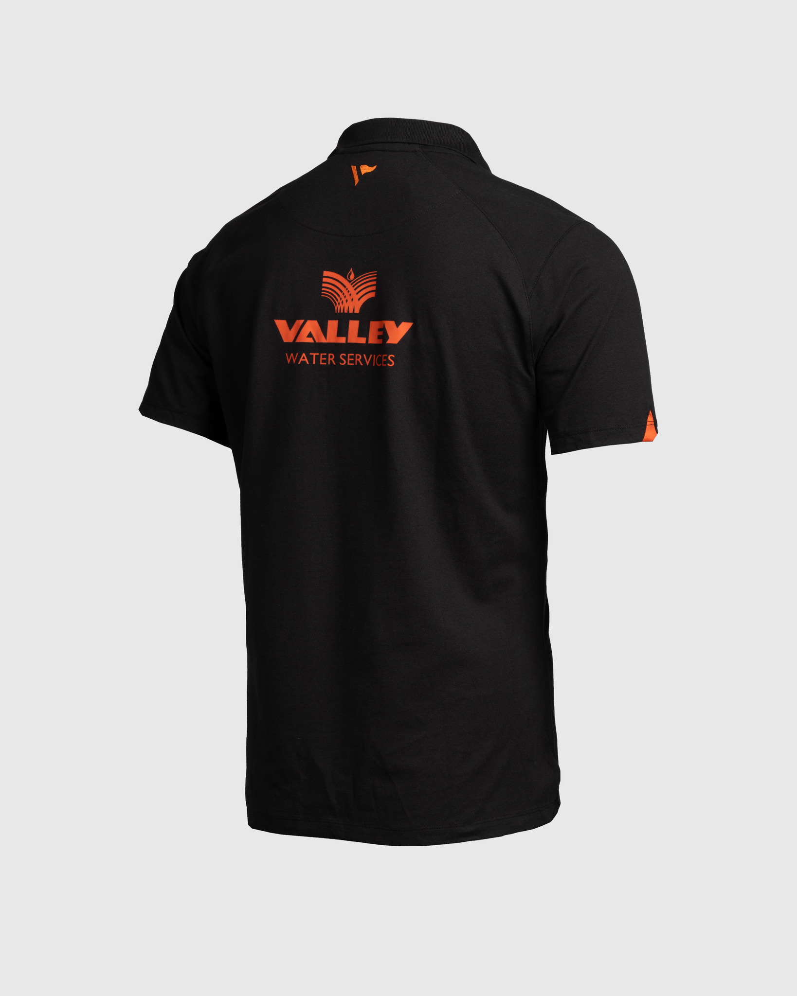 Dragons RFC 25/26 Polo Shirt Black/Bright Orange
