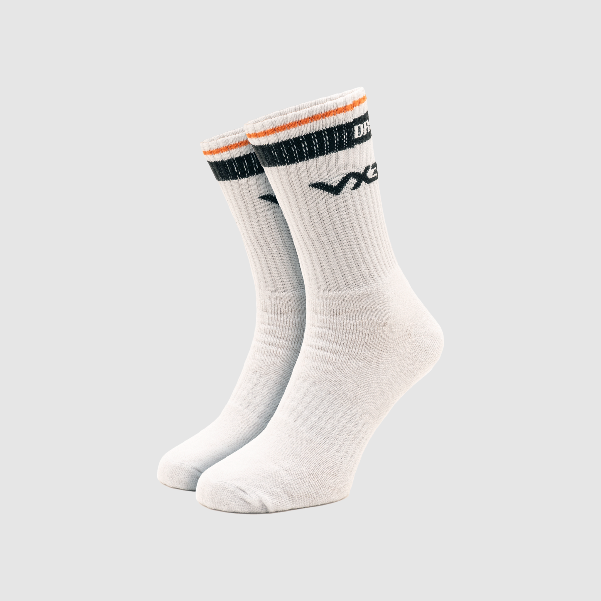 Dragons RFC 24/25 White Crew Sock