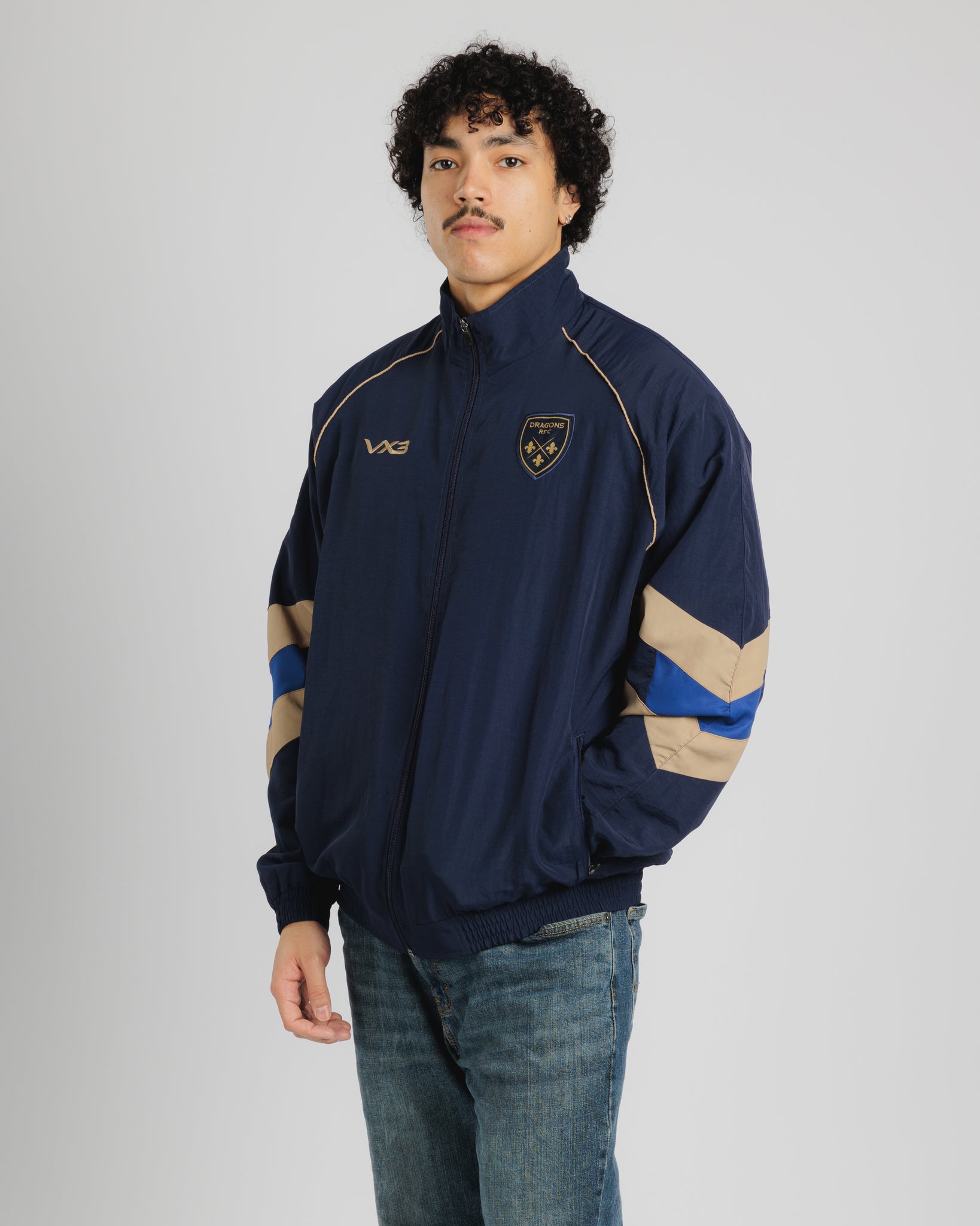 Dragons RFC 25/26 Lifestyle Tracksuit Top